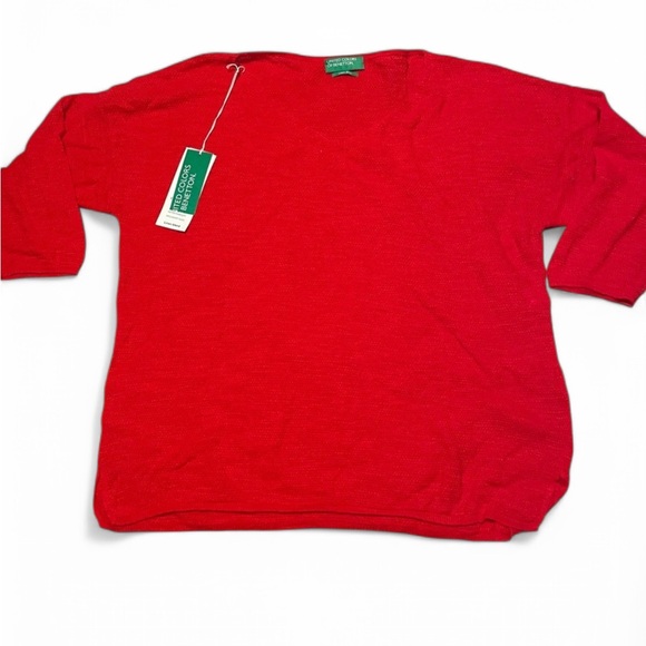 Vintage Red blouse from Europe - Picture 1 of 4